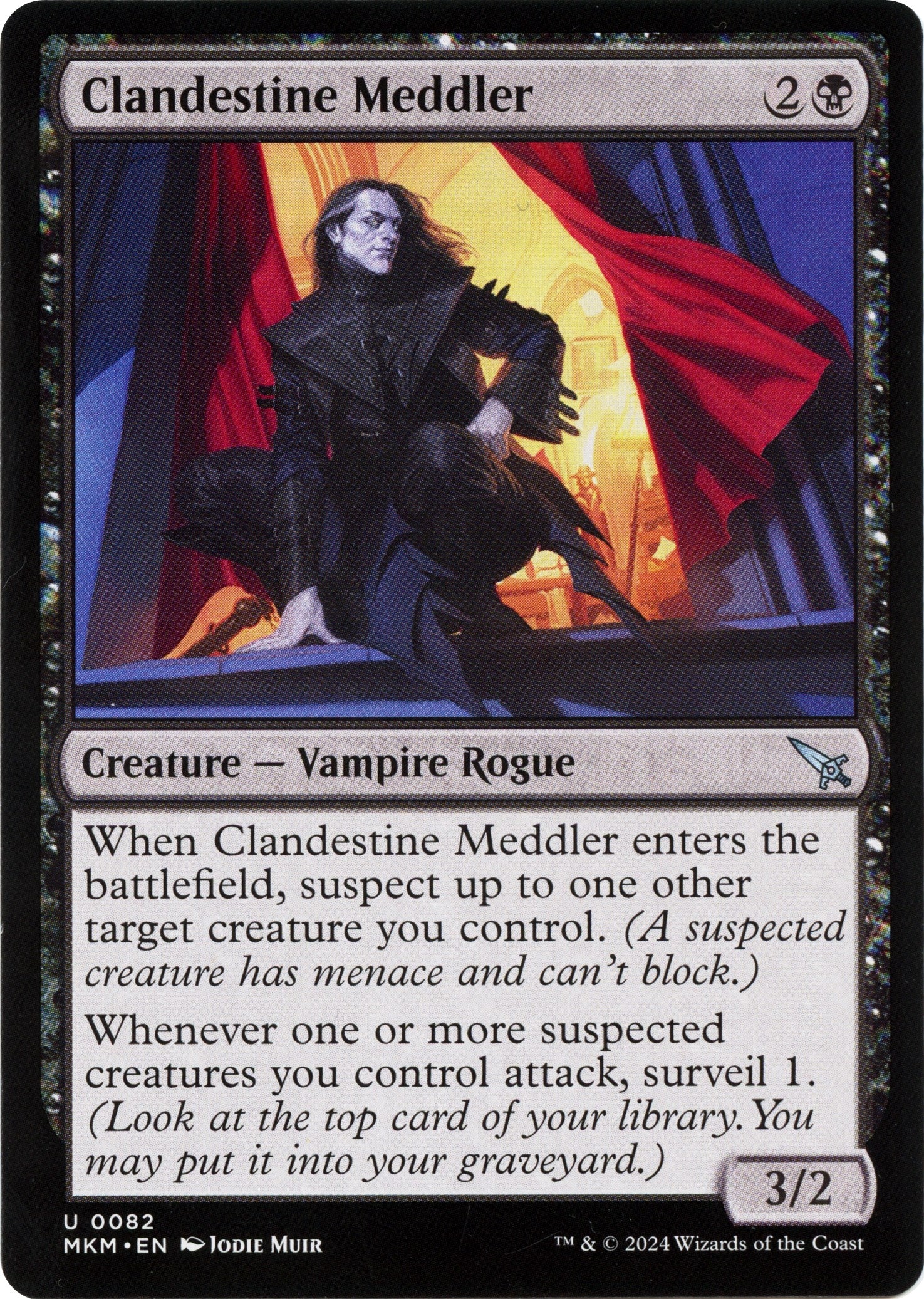 Image for Clandestine Meddler (a) (82) (MKM) - Magic: The Gathering