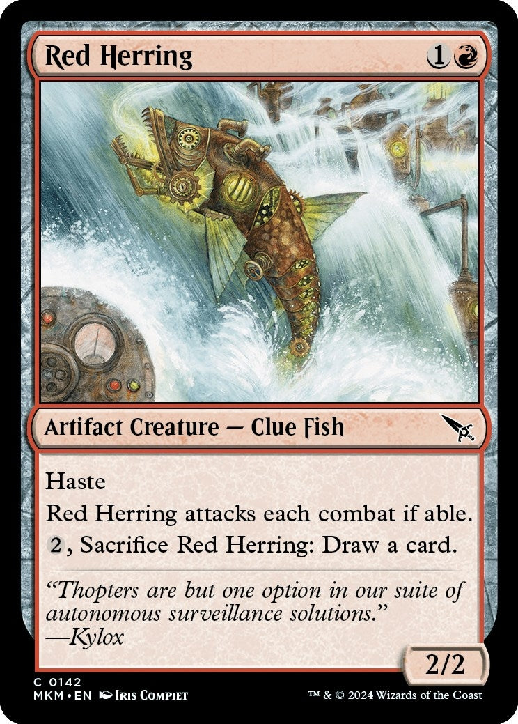 Image for Red Herring (142) (MKM) - Magic: The Gathering