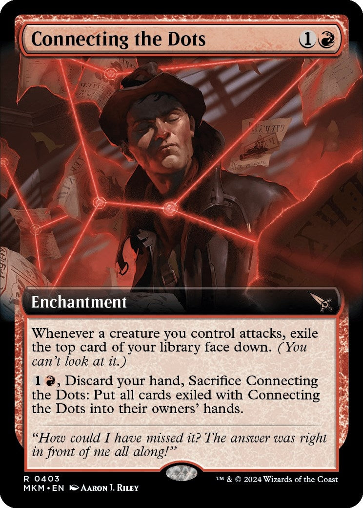 Image for Connecting the Dots (Extended Art) (403) (MKM) - Magic: The Gathering