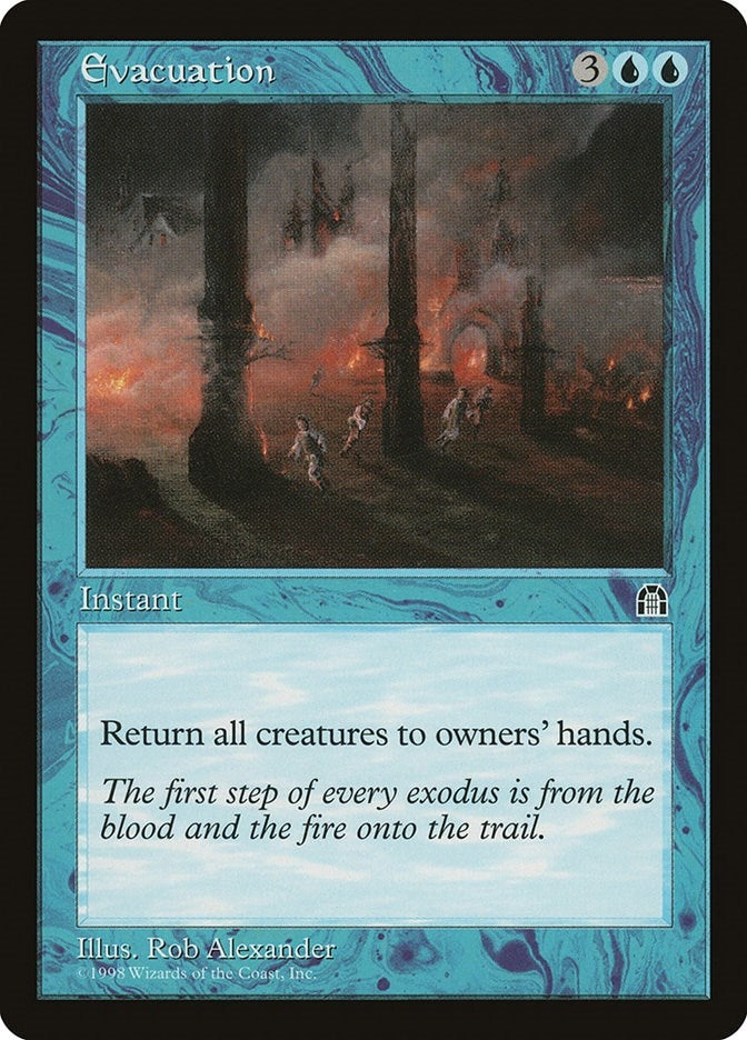 Image for Evacuation (STH) - Magic: The Gathering