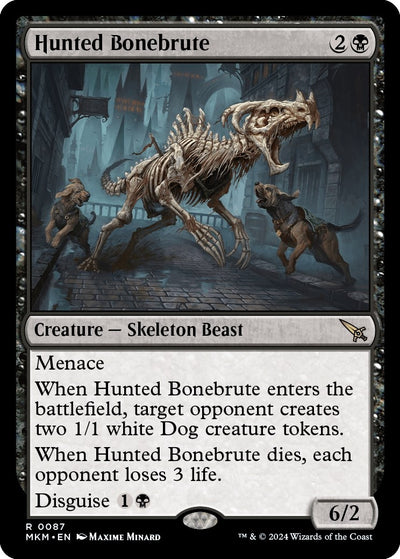 Hunted Bonebrute (87) (MKM)