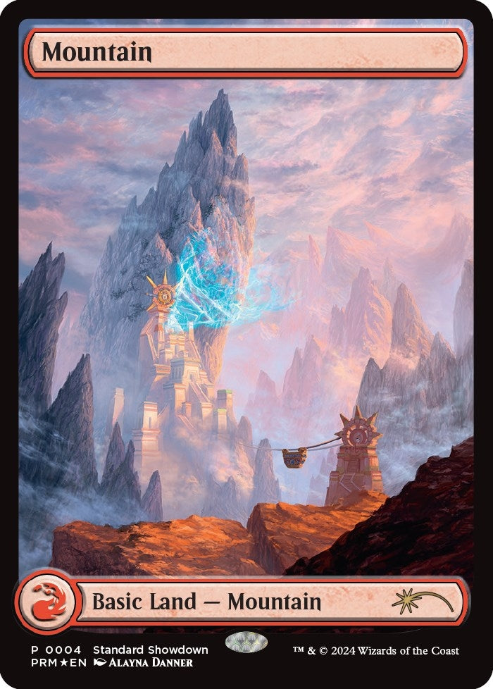 Image for Mountain (Alayna Danner) (2024) (4) (SSP) - Magic: The Gathering