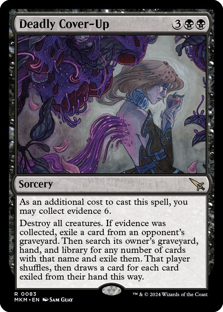 Image for Deadly Cover-Up (83) (MKM) - Magic: The Gathering