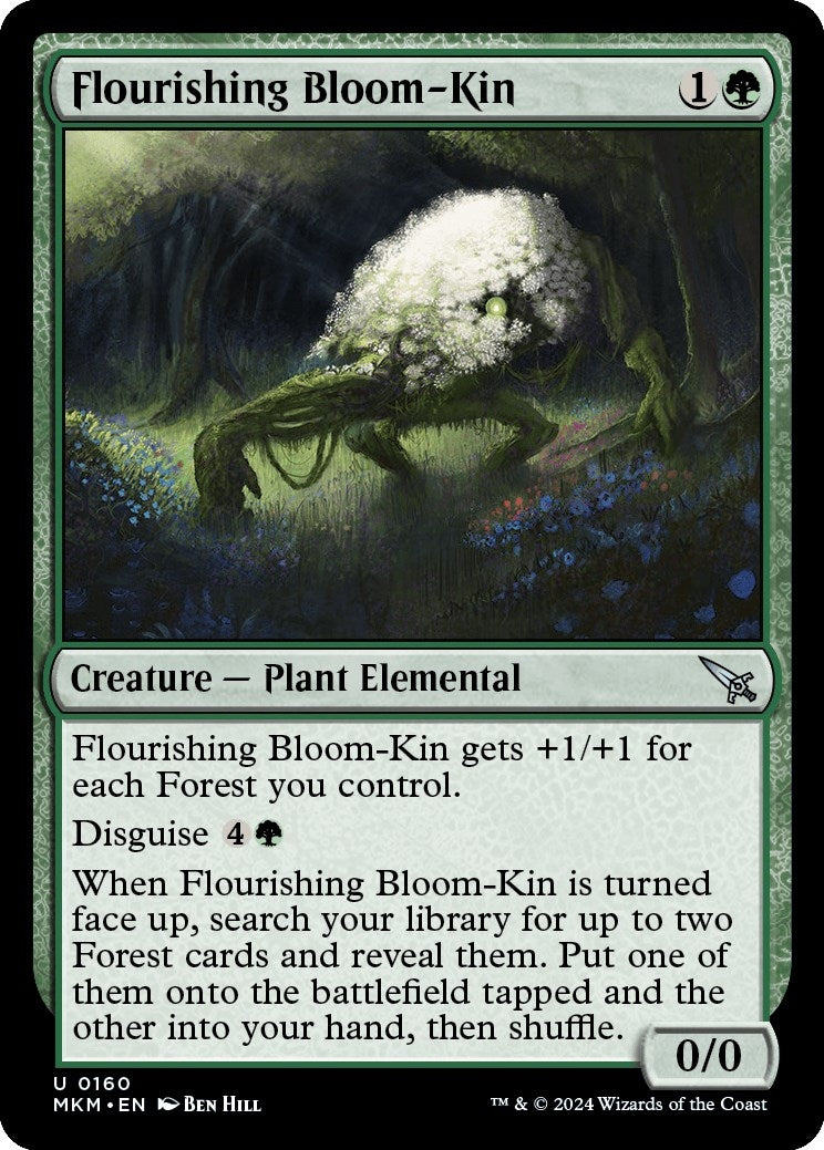 Image for Flourishing Bloom-Kin (160) (MKM) - Magic: The Gathering