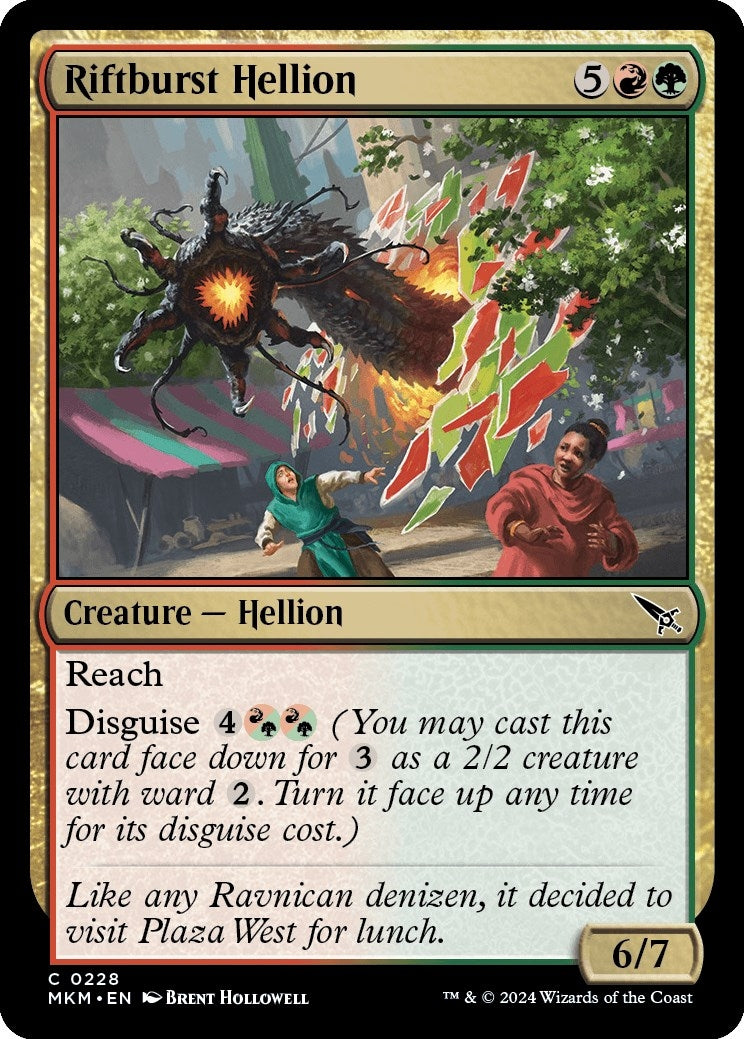 Image for Riftburst Hellion (228) (MKM) - Magic: The Gathering