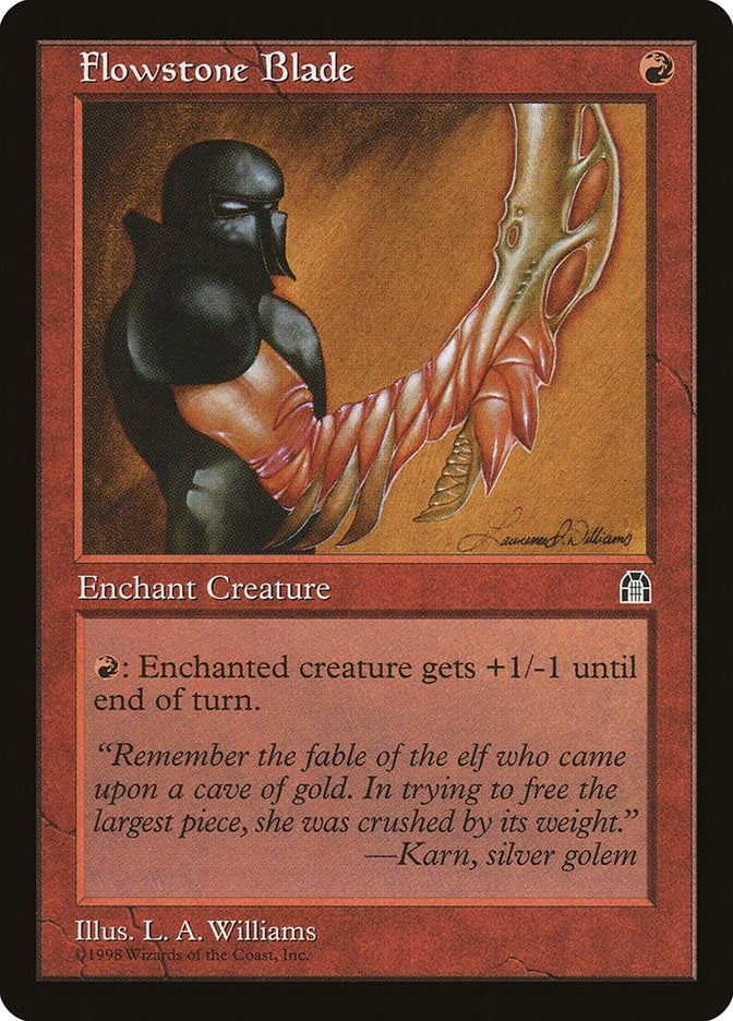 Image for Flowstone Blade (STH) - Magic: The Gathering