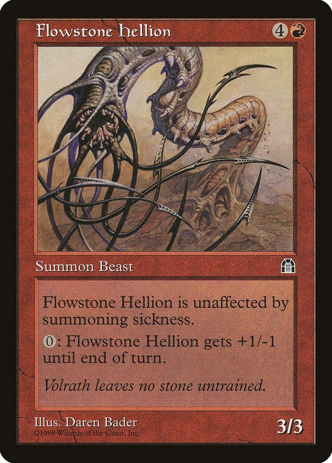 Image for Flowstone Hellion (STH) - Magic: The Gathering