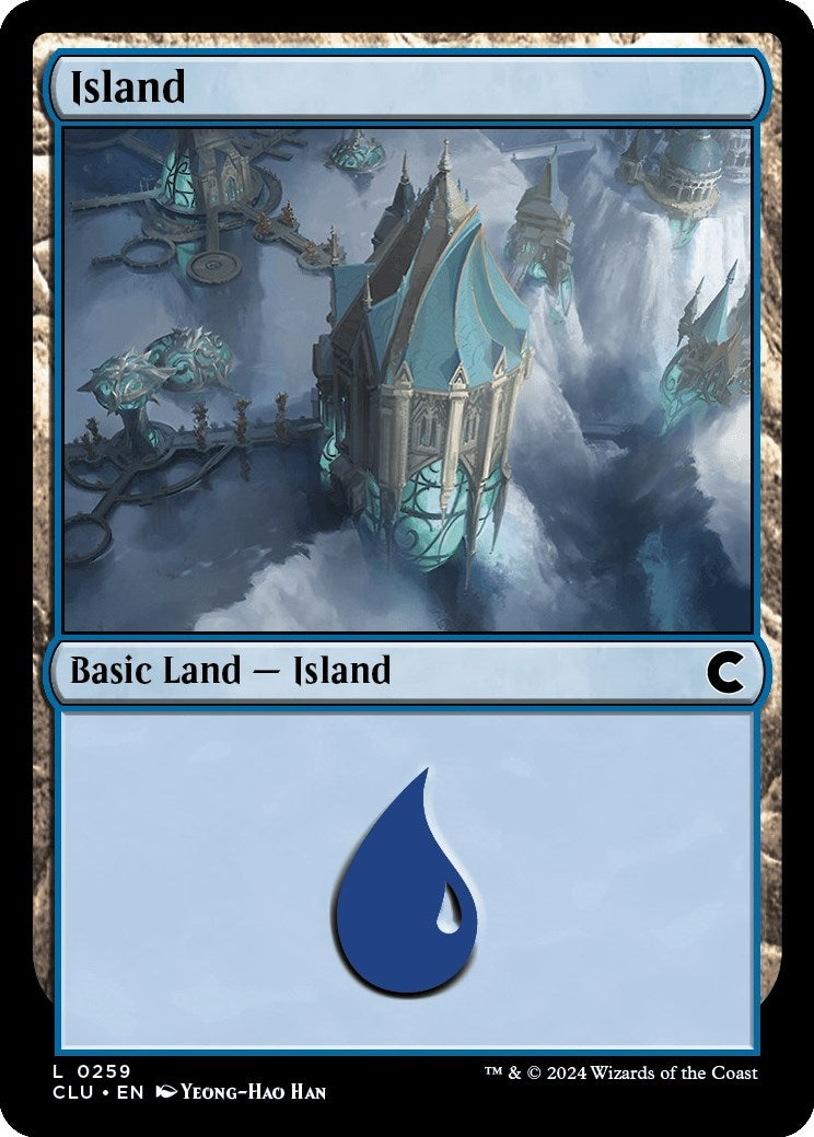 Image for Island (0259) (259) (CLU) - Magic: The Gathering