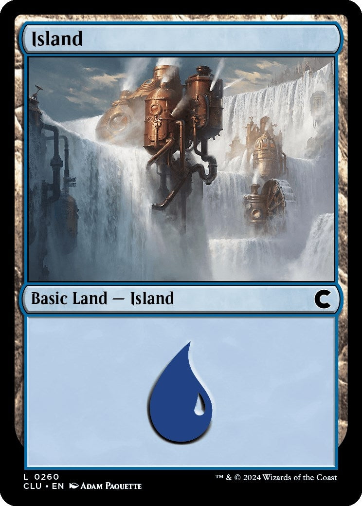 Image for Island (0260) (260) (CLU) - Magic: The Gathering