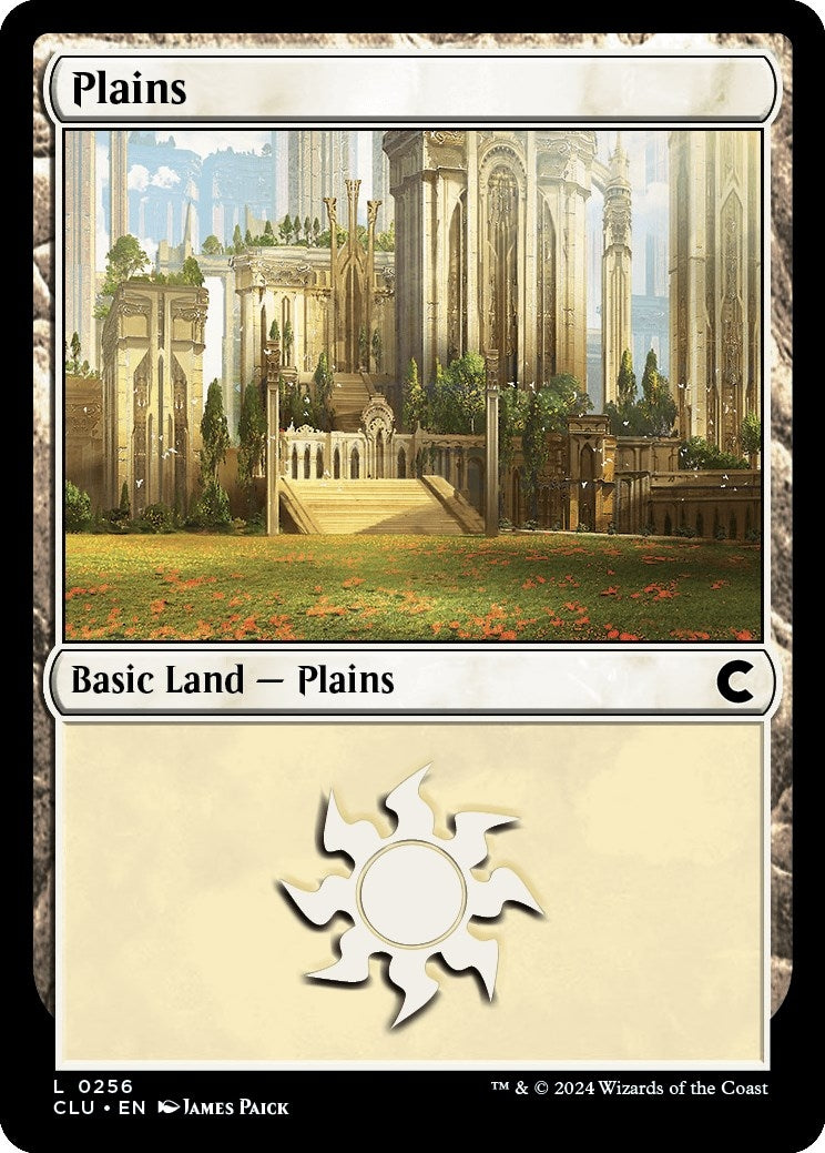 Image for Plains (0256) (256) (CLU) - Magic: The Gathering