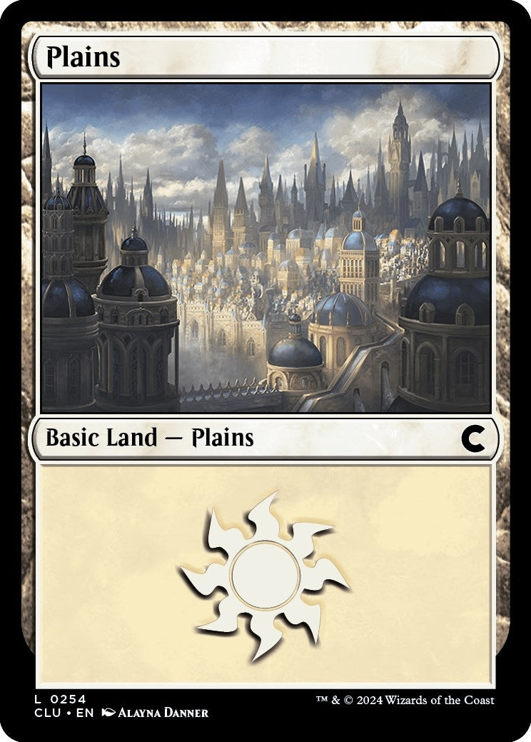 Image for Plains (0254) (254) (CLU) - Magic: The Gathering
