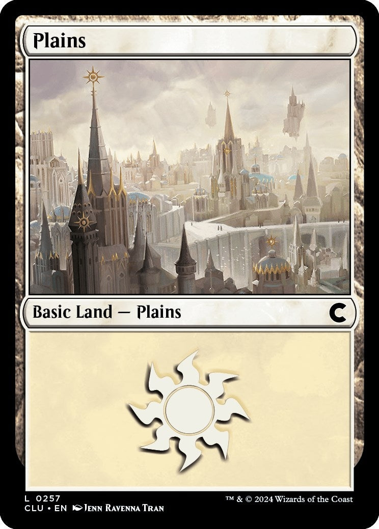 Image for Plains (0257) (257) (CLU) - Magic: The Gathering
