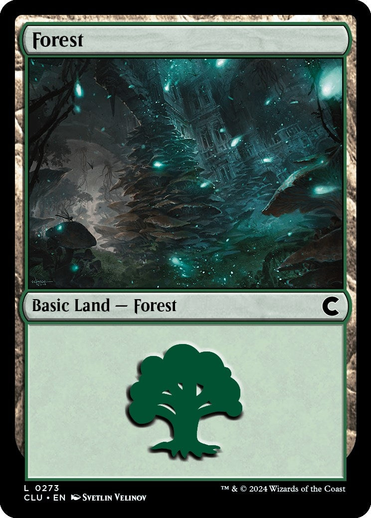 Image for Forest (0273) (273) (CLU) - Magic: The Gathering