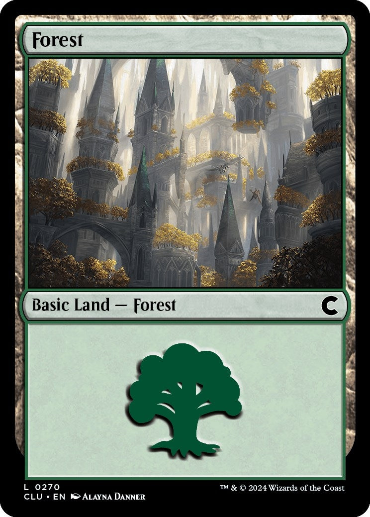 Image for Forest (0270) (270) (CLU) - Magic: The Gathering