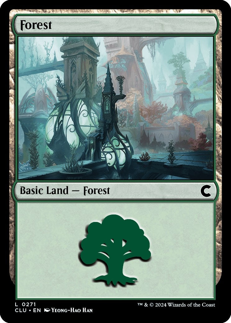 Image for Forest (0271) (271) (CLU) - Magic: The Gathering