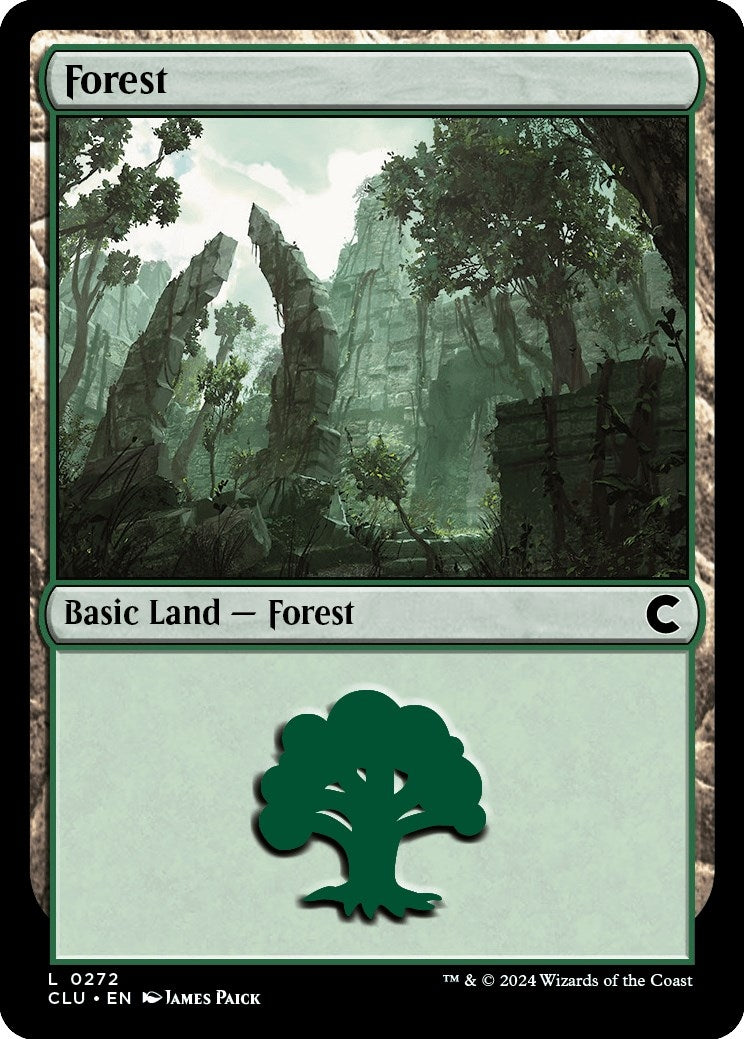 Image for Forest (0272) (272) (CLU) - Magic: The Gathering