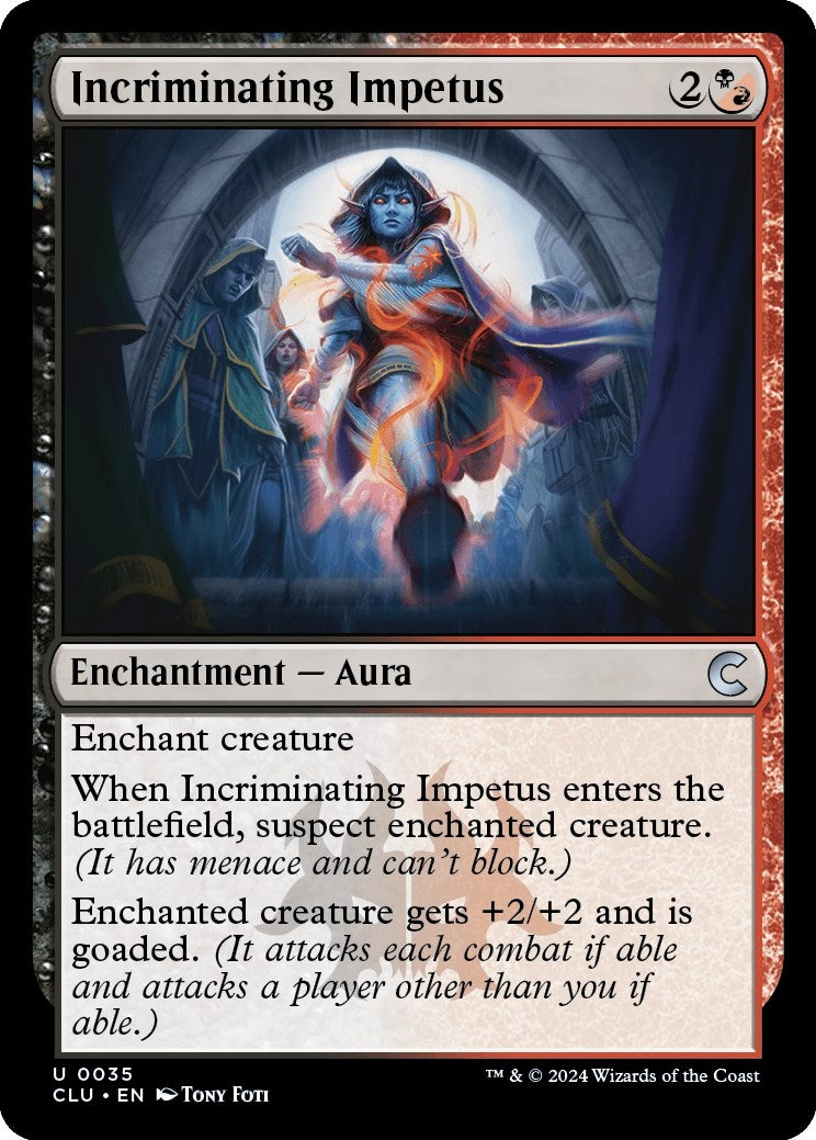 Image for Incriminating Impetus (35) (CLU) - Magic: The Gathering