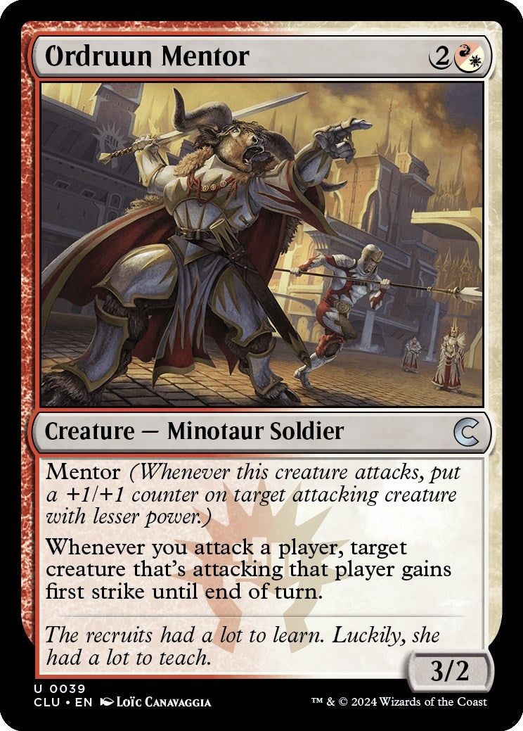 Image for Ordruun Mentor (39) (CLU) - Magic: The Gathering