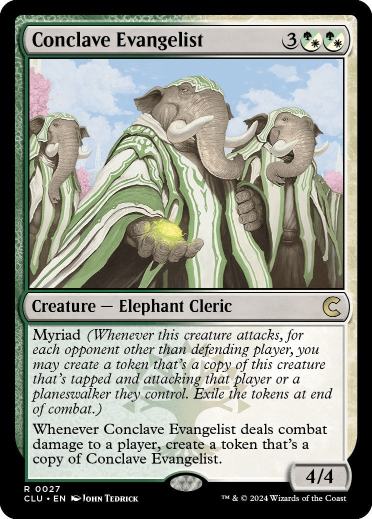 Image for Conclave Evangelist (27) (CLU) - Magic: The Gathering