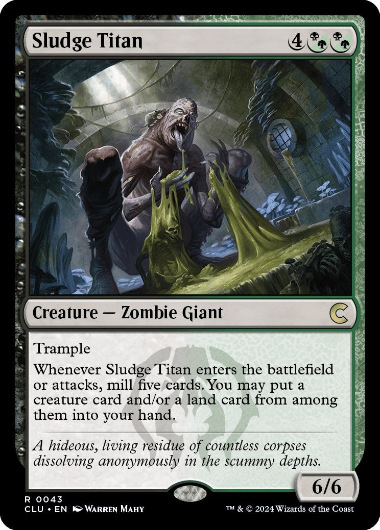 Image for Sludge Titan (43) (CLU) - Magic: The Gathering