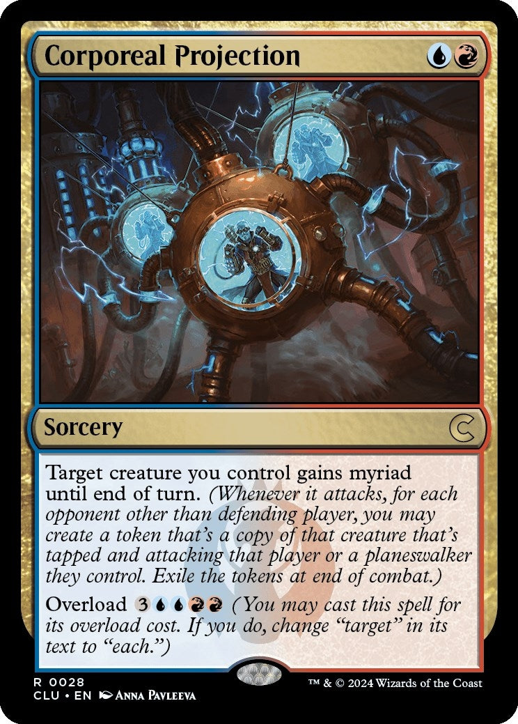 Image for Corporeal Projection (28) (CLU) - Magic: The Gathering