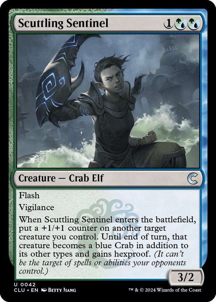 Image for Scuttling Sentinel (42) (CLU) - Magic: The Gathering