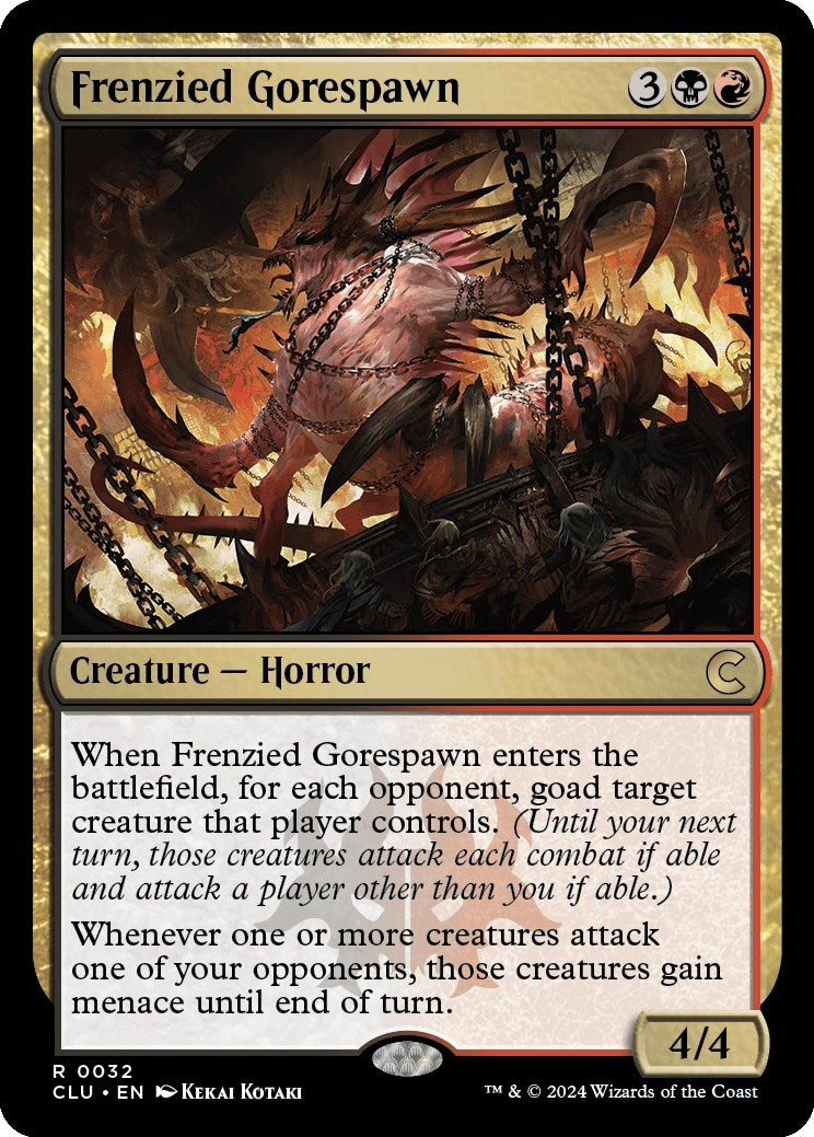 Image for Frenzied Gorespawn (32) (CLU) - Magic: The Gathering