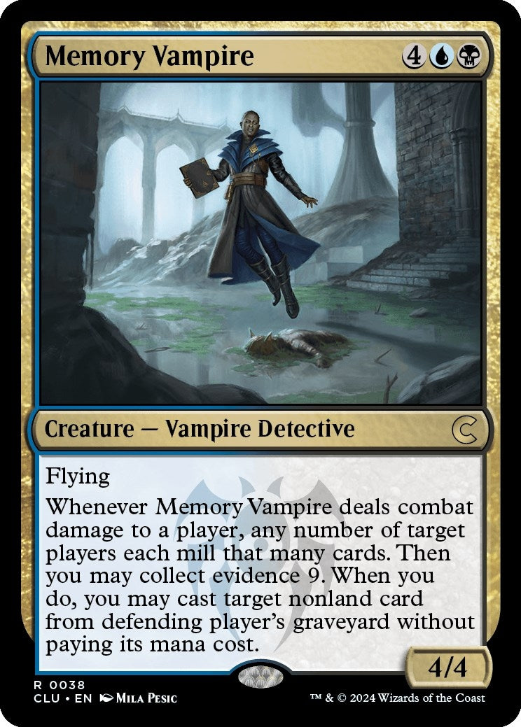 Image for Memory Vampire (38) (CLU) - Magic: The Gathering