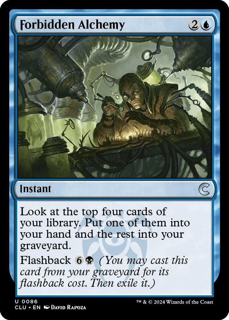 Image for Forbidden Alchemy (86) (CLU) - Magic: The Gathering