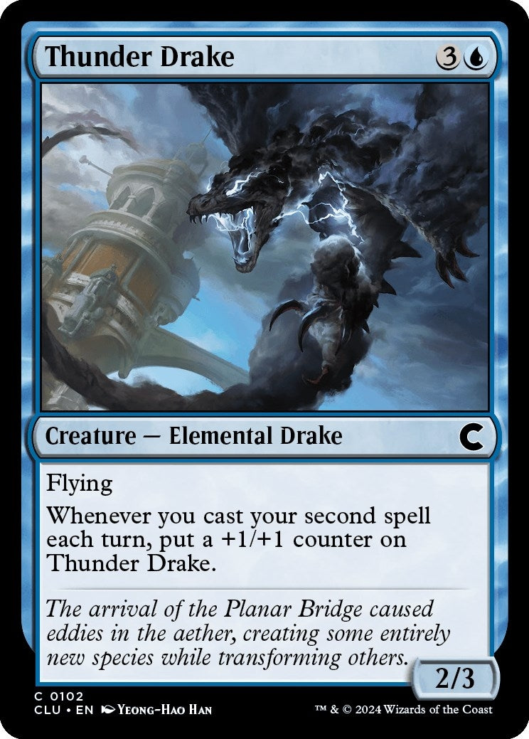 Image for Thunder Drake (102) (CLU) - Magic: The Gathering