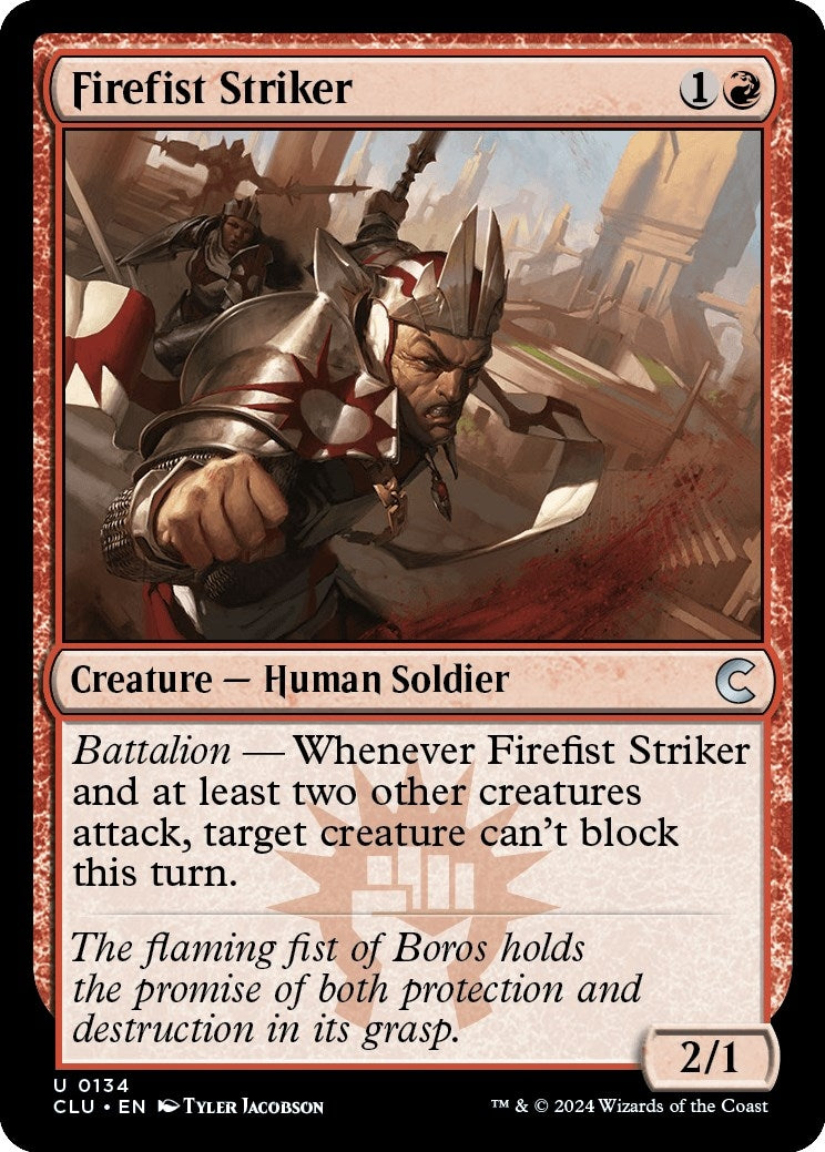 Image for Firefist Striker (134) (CLU) - Magic: The Gathering