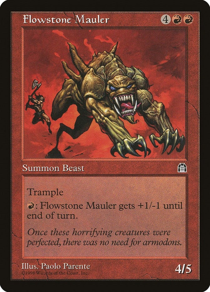 Image for Flowstone Mauler (STH) - Magic: The Gathering
