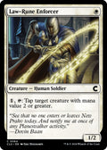 Image for Law-Rune Enforcer (64) (CLU) - Magic: The Gathering