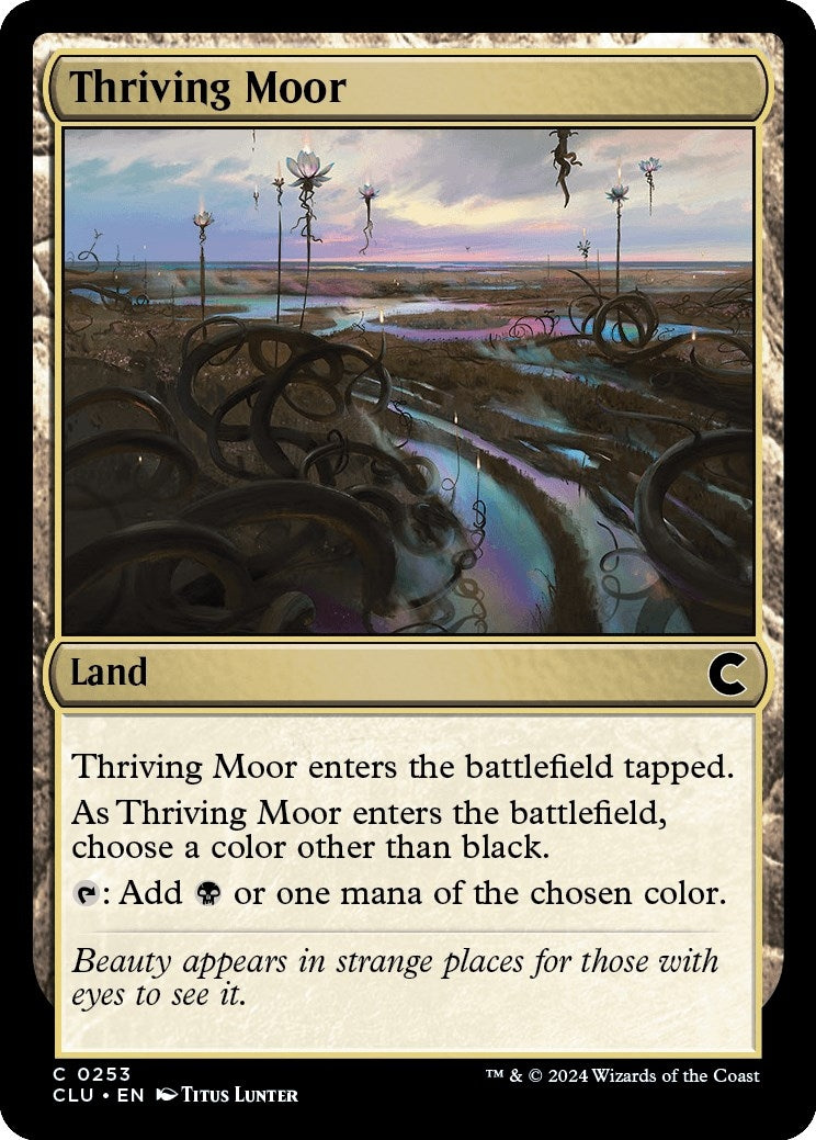 Image for Thriving Moor (253) (CLU) - Magic: The Gathering