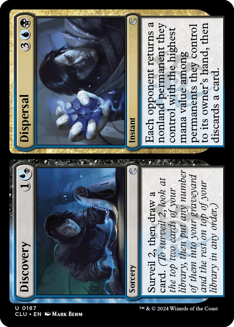 Image for Discovery // Dispersal (187) (CLU) - Magic: The Gathering