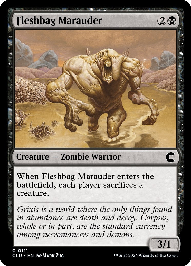 Image for Fleshbag Marauder (111) (CLU) - Magic: The Gathering