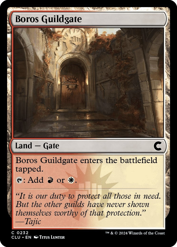 Image for Boros Guildgate (232) (CLU) - Magic: The Gathering