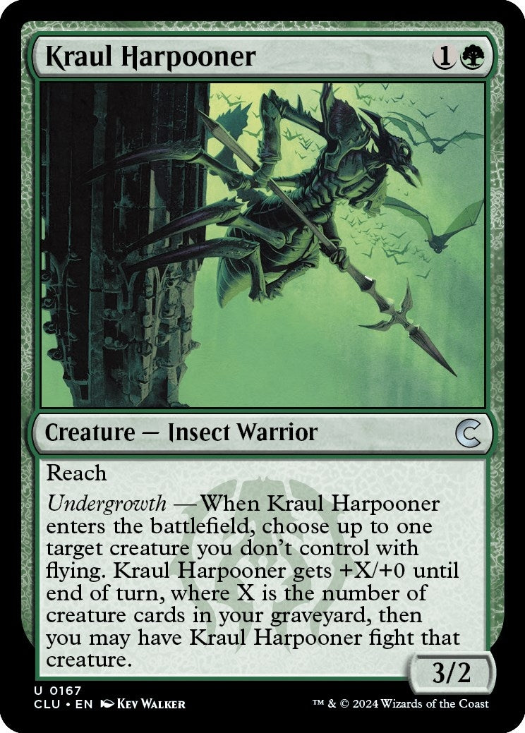 Image for Kraul Harpooner (167) (CLU) - Magic: The Gathering