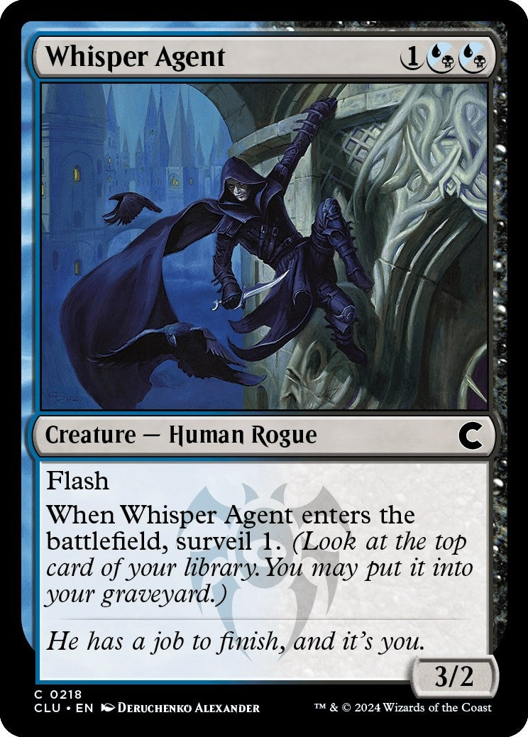 Image for Whisper Agent (218) (CLU) - Magic: The Gathering