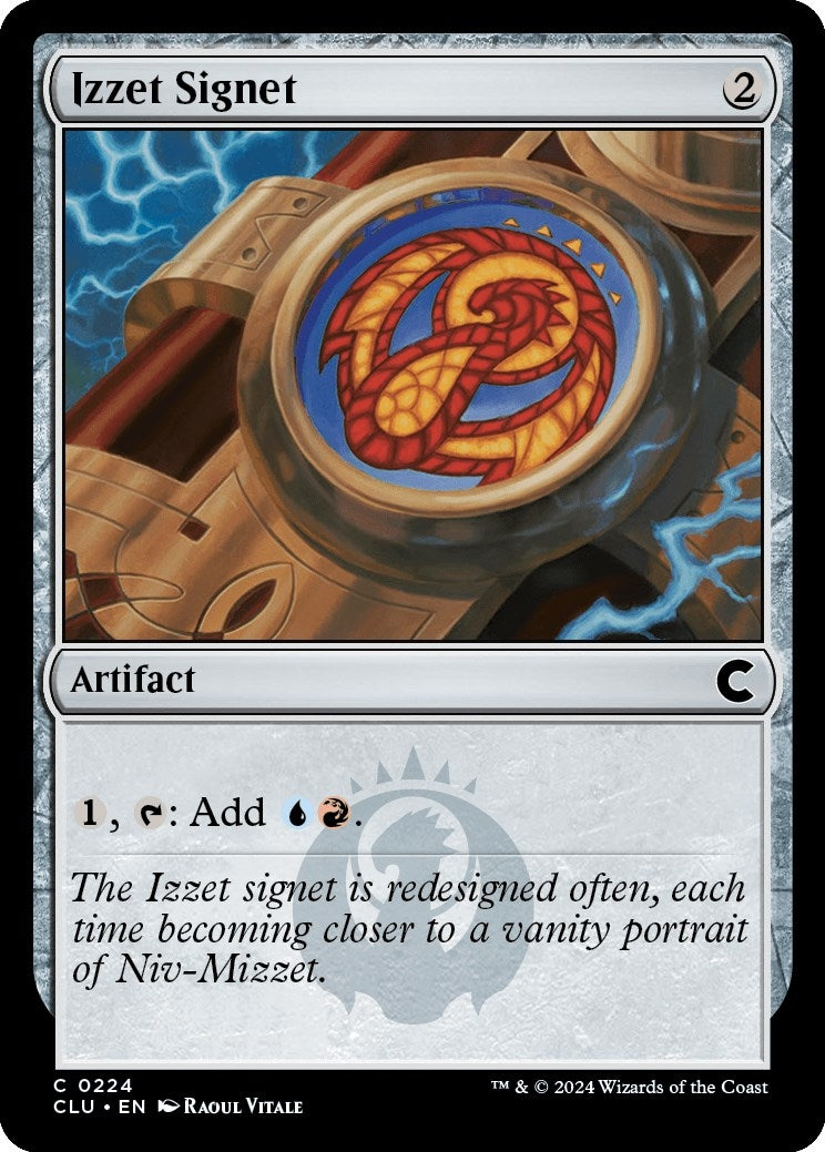 Image for Izzet Signet (224) (CLU) - Magic: The Gathering