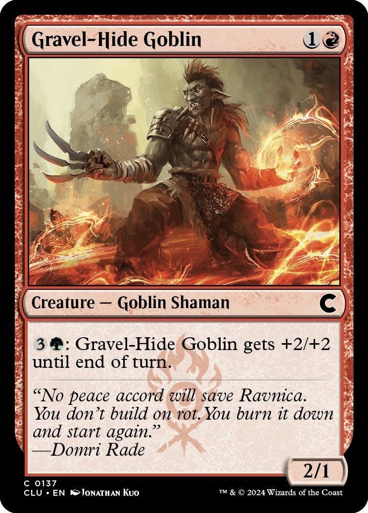 Image for Gravel-Hide Goblin (137) (CLU) - Magic: The Gathering