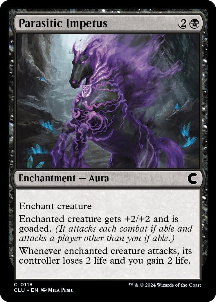 Image for Parasitic Impetus (118) (CLU) - Magic: The Gathering