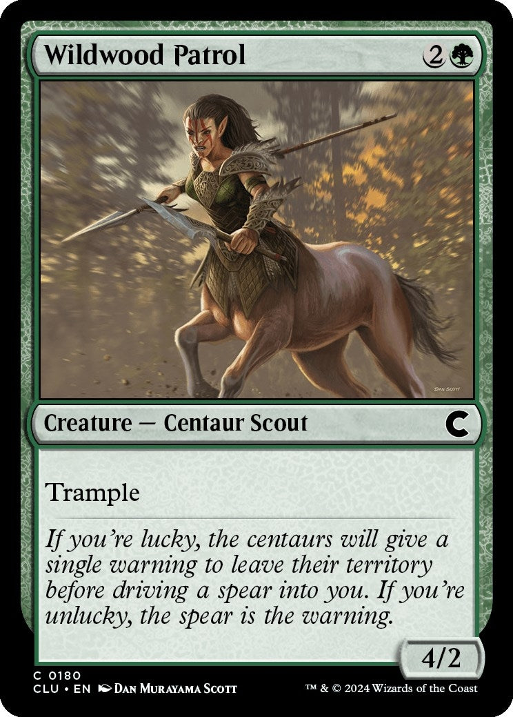 Image for Wildwood Patrol (180) (CLU) - Magic: The Gathering