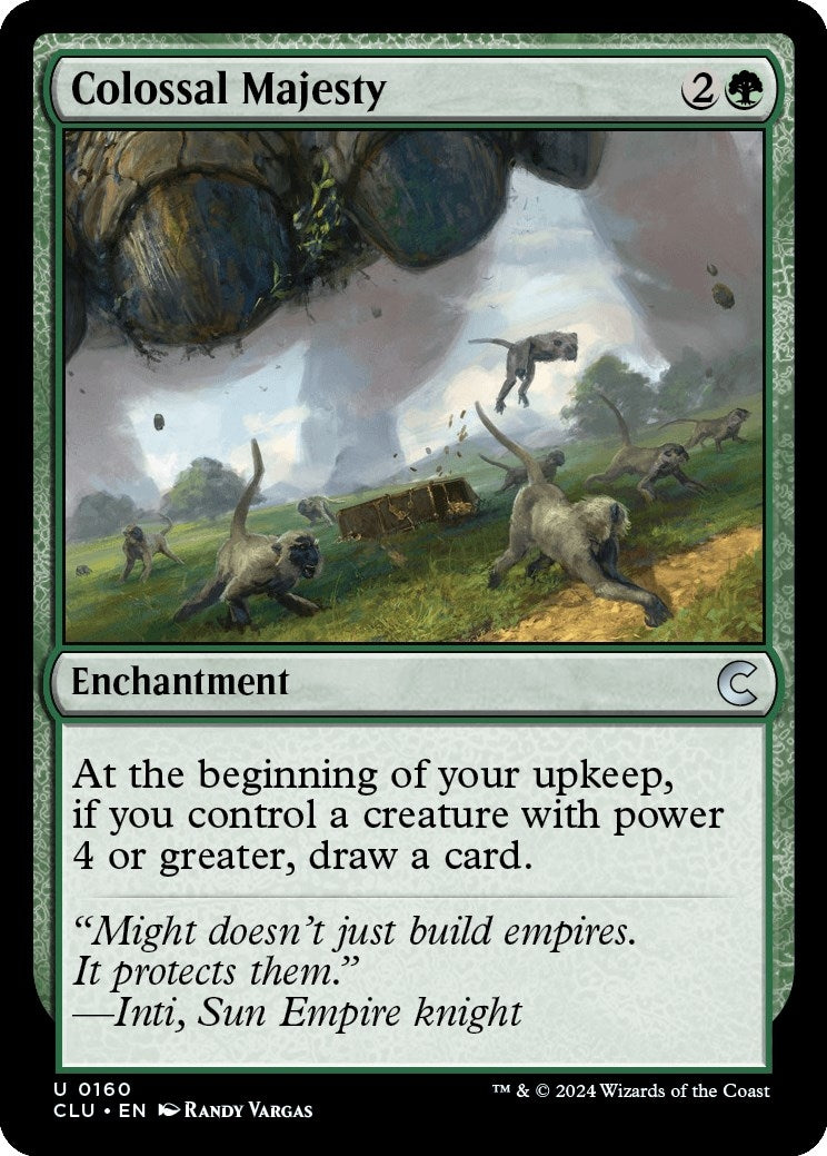 Image for Colossal Majesty (160) (CLU) - Magic: The Gathering