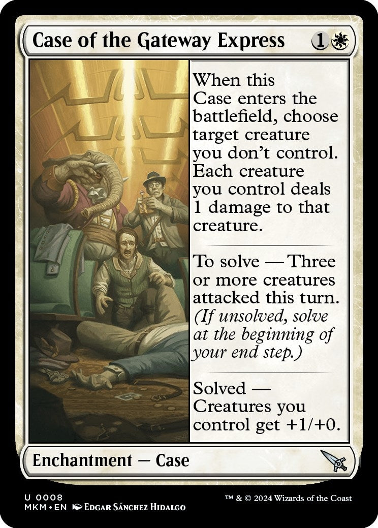 Image for Case of the Gateway Express (8) (MKM) - Magic: The Gathering