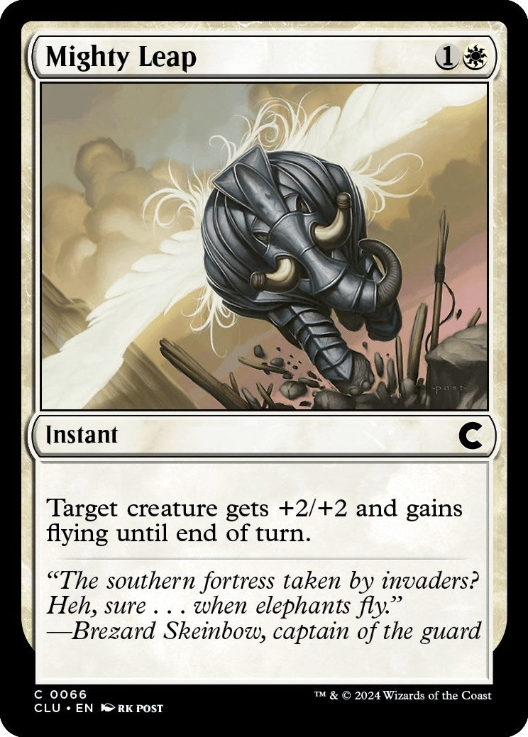 Image for Mighty Leap (66) (CLU) - Magic: The Gathering