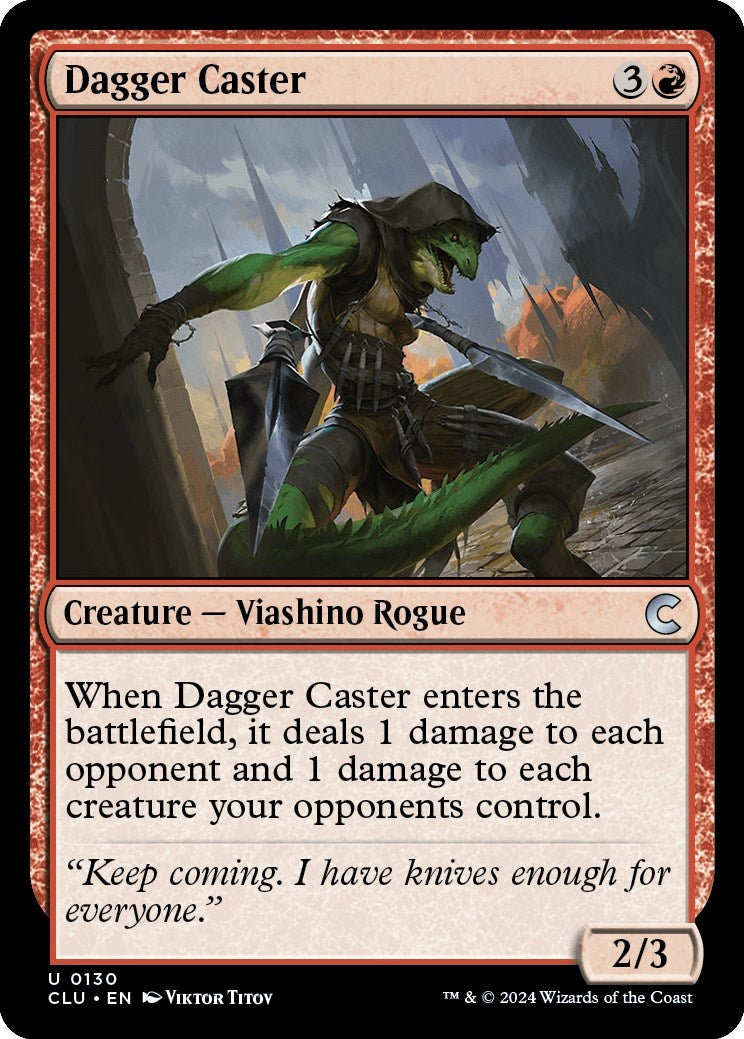 Image for Dagger Caster (130) (CLU) - Magic: The Gathering