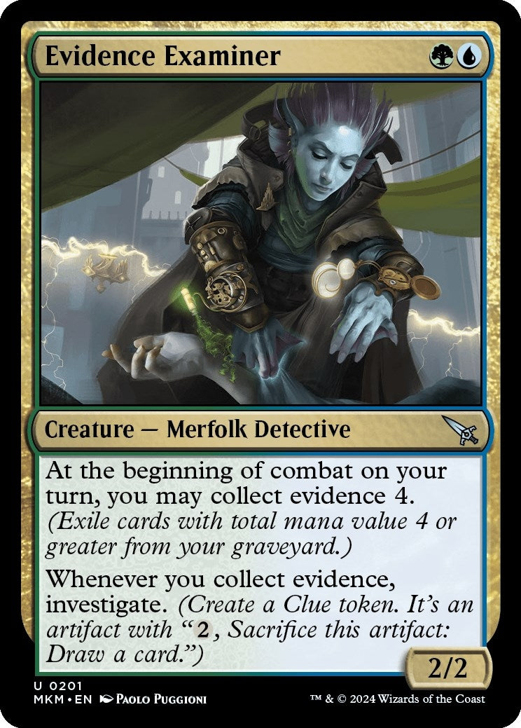Image for Evidence Examiner (201) (MKM) - Magic: The Gathering
