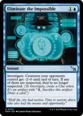 Image for Eliminate the Impossible (54) (MKM) - Magic: The Gathering