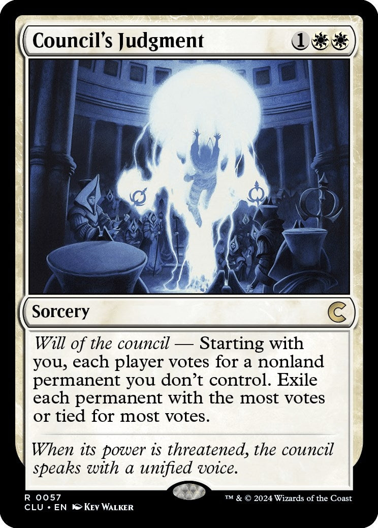 Image for Council's Judgment (57) (CLU) - Magic: The Gathering